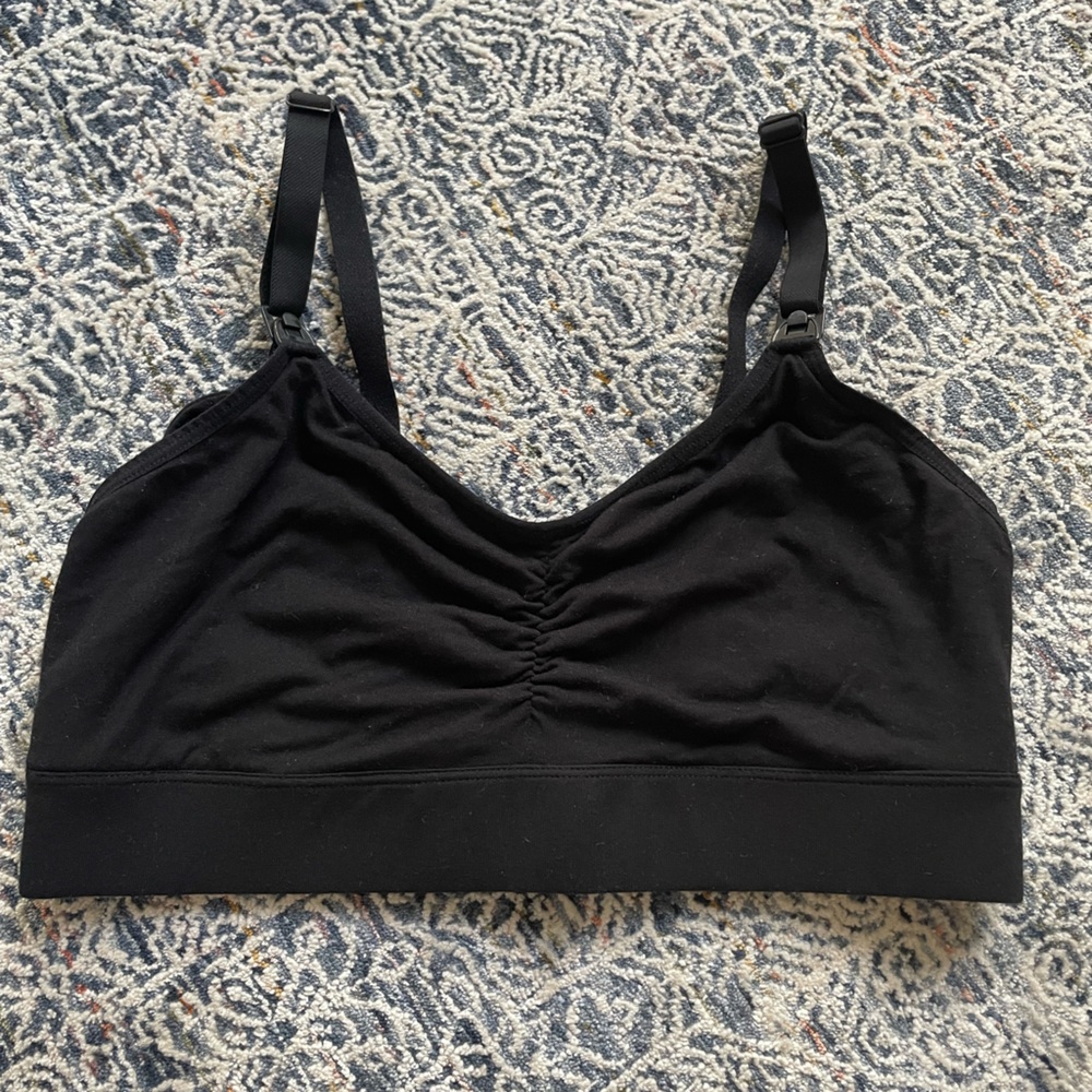 Storq Comfort Zone Nursing Bra Black